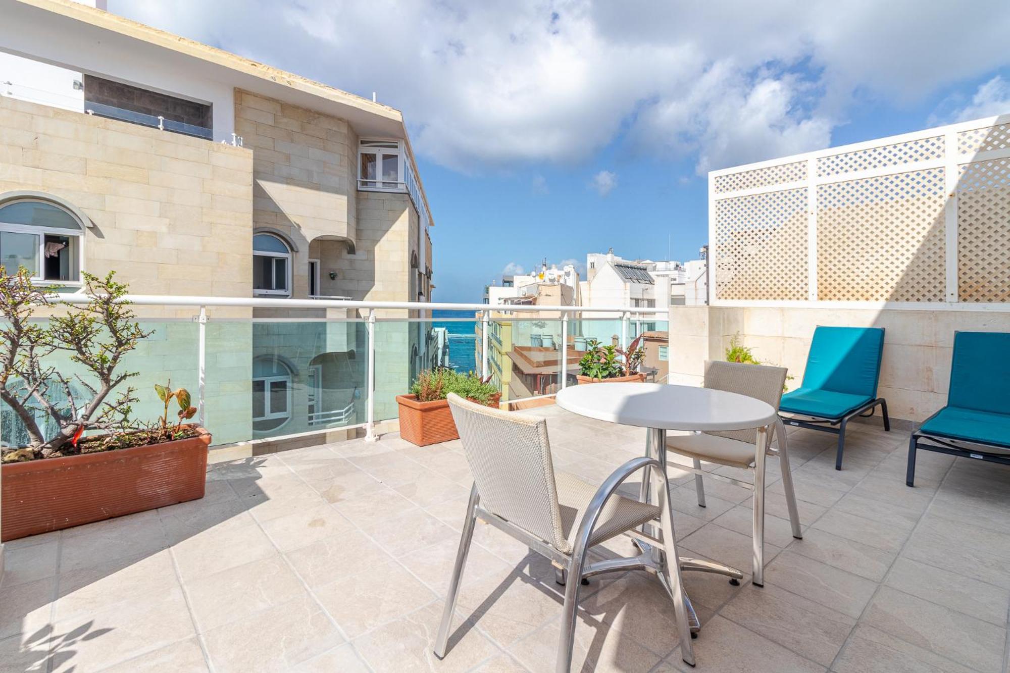 Espectacular Atico Con Terraza A 50 Mt Playa Canteras ลาสปัลมาส เด กรานคานาเรีย ภายนอก รูปภาพ