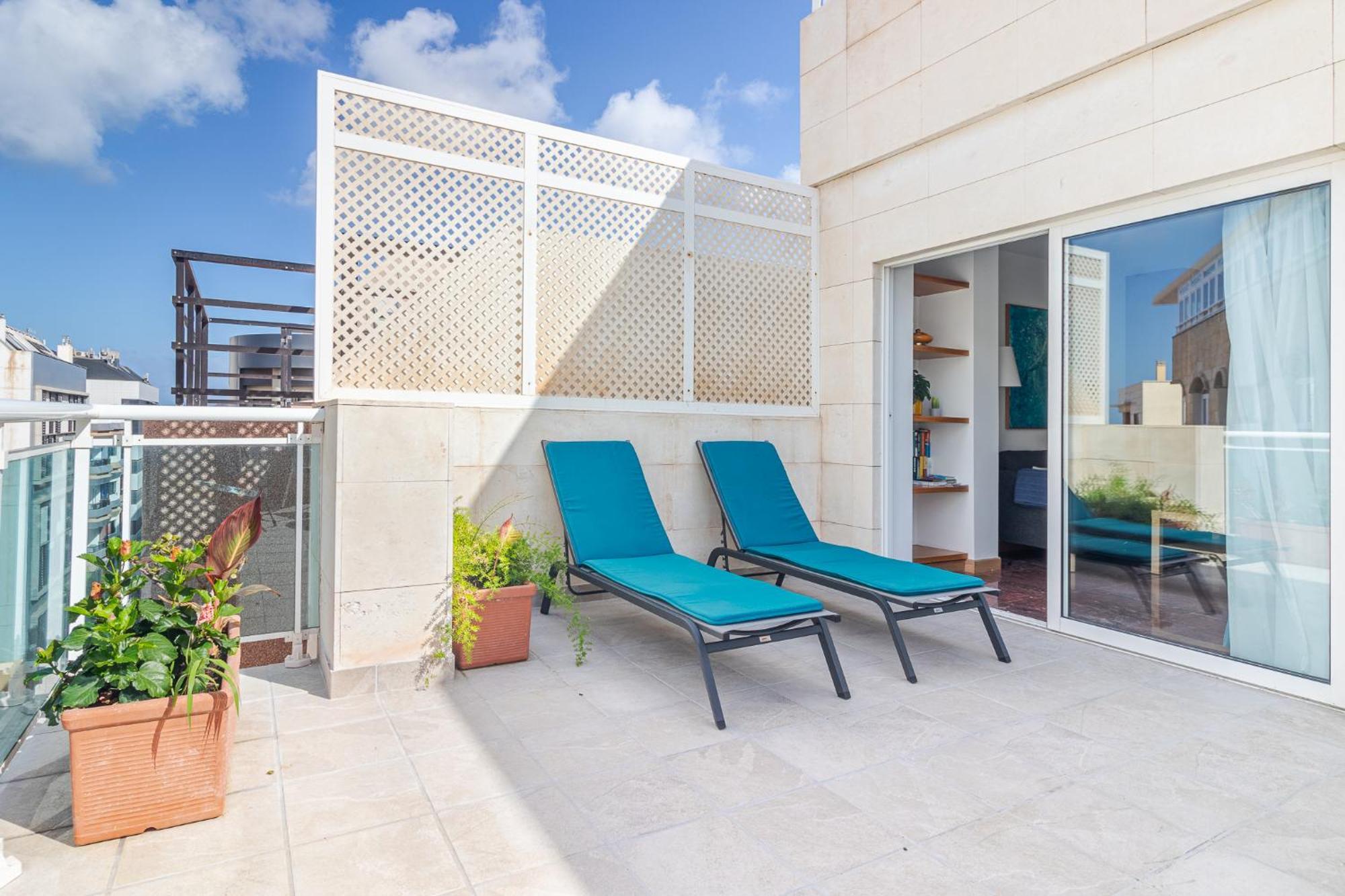 Espectacular Atico Con Terraza A 50 Mt Playa Canteras ลาสปัลมาส เด กรานคานาเรีย ภายนอก รูปภาพ