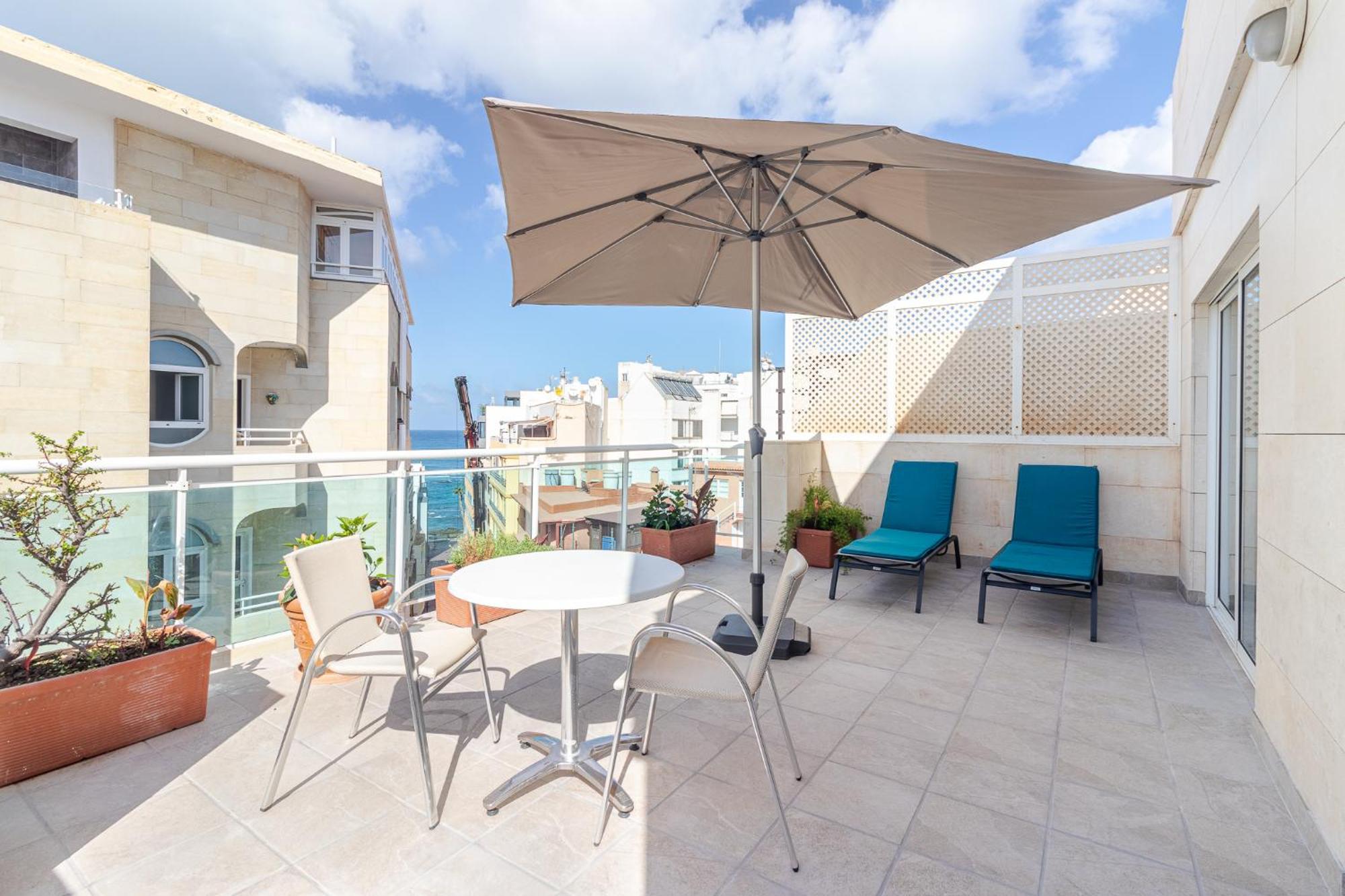 Espectacular Atico Con Terraza A 50 Mt Playa Canteras ลาสปัลมาส เด กรานคานาเรีย ภายนอก รูปภาพ