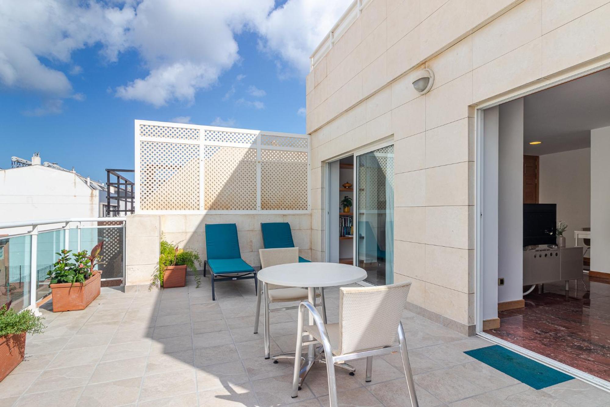 Espectacular Atico Con Terraza A 50 Mt Playa Canteras ลาสปัลมาส เด กรานคานาเรีย ภายนอก รูปภาพ