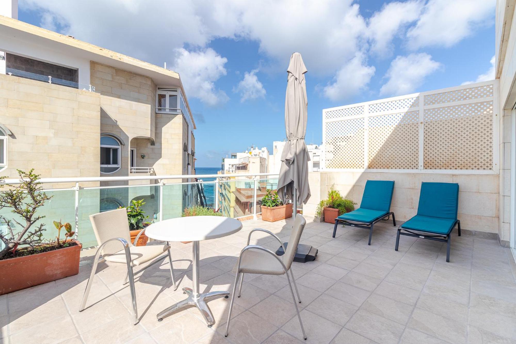 Espectacular Atico Con Terraza A 50 Mt Playa Canteras ลาสปัลมาส เด กรานคานาเรีย ภายนอก รูปภาพ